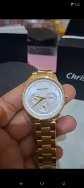 Jam tangan Crist verra like new seperti baru