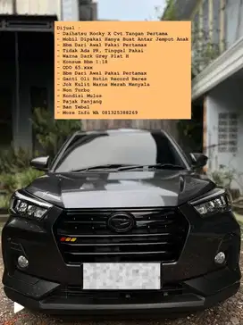 Dijual Daihatsu Rocky Tgn 1, Mulus, No PR
