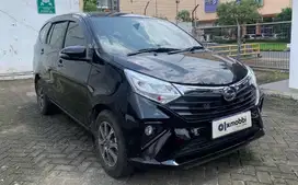 TDP Rendah Daihatsu Sigra 1.2 R Bensin-AT 2021 Hitam CUBFD