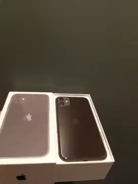 Iphone 11 64gb black hitam