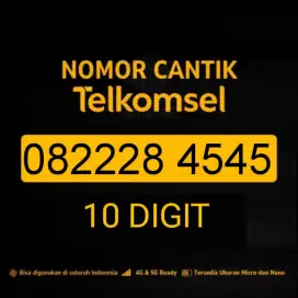 Nomor cantik simpati 10 digit telkomsel 4545