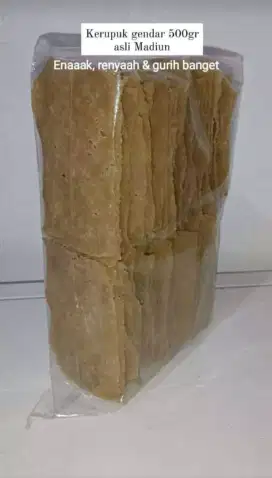 Kerupuk gendar madiun 500gram