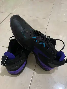 Dijual Cepat Victor A970ACE C Badminton Shoes (V-Shape 2.5) Black - 42