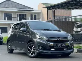 LOW KM AYLA 1.2 R AT 2018 ABU PAJAK PANJANG