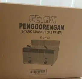 Gas Deep frayer 12liter 6x2 tank GETRA GF-73