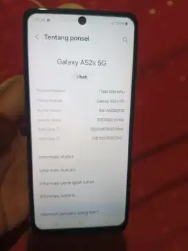 Samsung A52s Ram8/256 5G