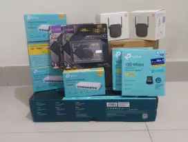 PAKET BUNDLING SSD, SWITCH, XIAOMI EXTENDER, TP-LINK, ADAPTER POE