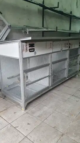 Kandang ayam alumunium