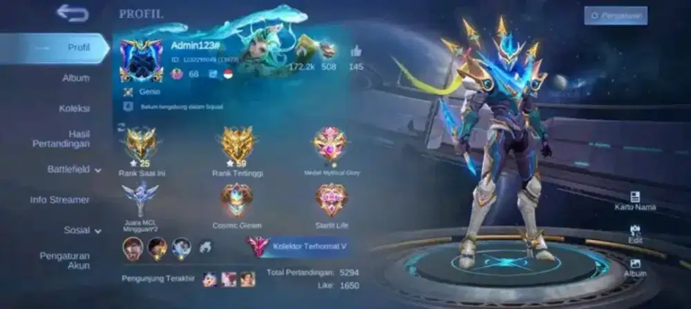 JUAL AKUN MOBILE LEGEND AMAN DAN AMANAH