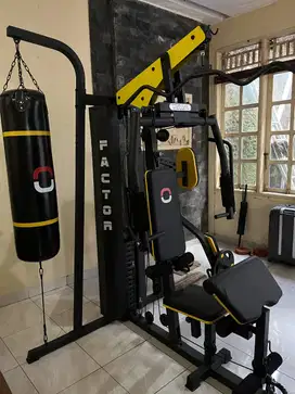 homegym 3 sisi (station) dengan 21 macam gerakan