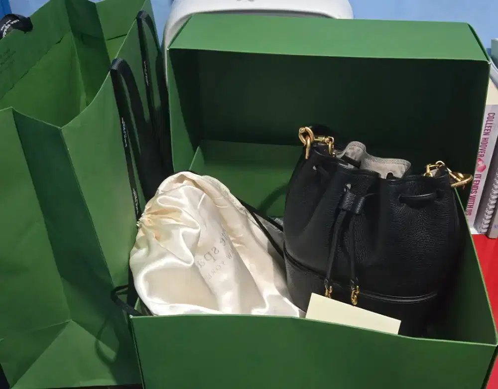 Tas Kate Spade Bucket Bag free wallet kate spade