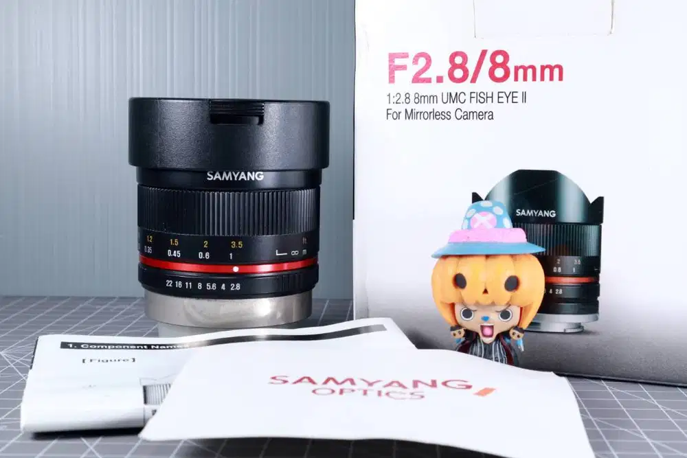 Lensa Samyang Fisheye 8mm f2.8 II for Fujifilm X-Mount8 mm f 2.8