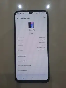 Samsung A15 ram 8/256 batangan harga nett sdh pas
