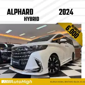 DP10% [Km6.000] Alphard HEV Hybrid 2024 White Reg 2025 #AUTOHIGH