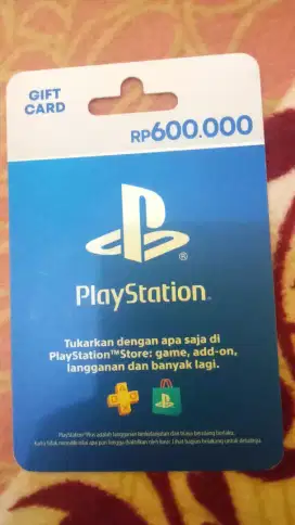 Dijual GIFT CARD 600