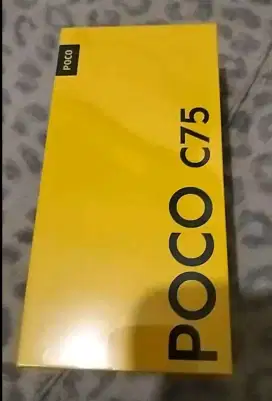 Hape baru Poco C75 ram 6+6GB rom 128GB