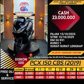 (KM 30 RB) DP 2 JUTA AJA !! HONDA PCX 2019