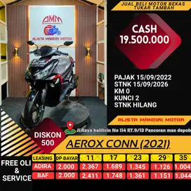 KM NOL RASA BARU DP 2 JUTA AJA !! YAMAHA AEROX CONN 2021