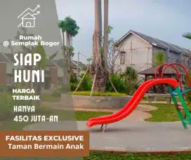 Rumah siap huni 400jt an lengkap fasilitas di SEMPLAK BOGOR