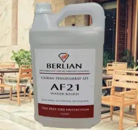 Cairan Anti Api Sertifikasi Sucofindo Berlian Af21 kemasan 5 liter