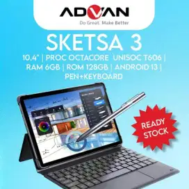 PAKET KOMPLIT TAB ADVAN SKETSA 3