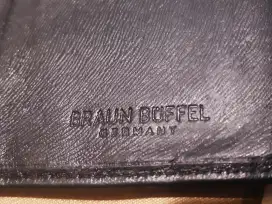 BRAUN BUFFEL Likenew Original Tumi Tods Fred Bally Versace Rolex Prada