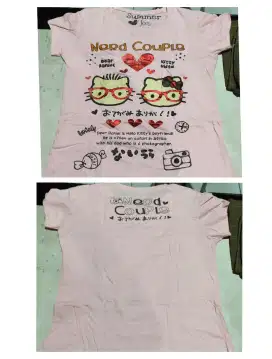 Kaos Casual Pink