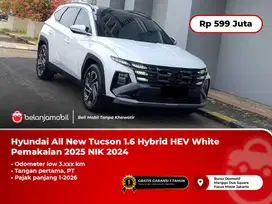 [ LOW KM 3RB ] Hyundai All New Tucson 1.6 Hybrid HEV White 2024