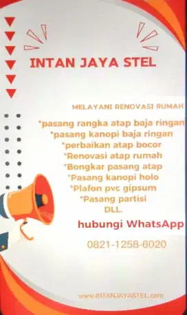 P,atapbocor,pergantian atap bajaringan,plafon pvc