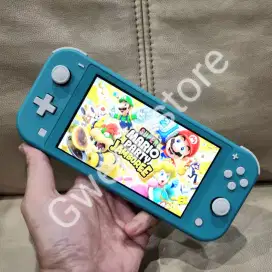 Nintendo Switch Lite Dual Boot 128gb Turquoise Blue