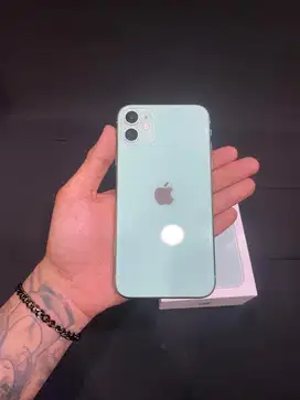 iPhone 11 128GB Green Fullset All Operator