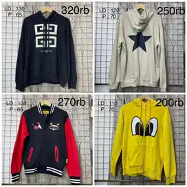 Hoddie & Crew Neck All Branded