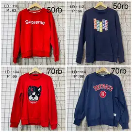 Hoddie & Crew Neck All Brandedd