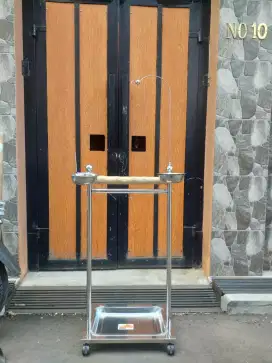(READY STOK) Tangkringan Stainless Steel Burung Parrot