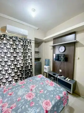 FREE RENOVASI TIPE STUDIO FULLY FURNISHED ATAS MALL GREEN PRAMUKA CITY