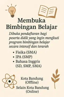 Les Privat Peserta Didik