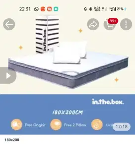 In the box second