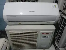 Ac sharp 1/2pk garansi 3bulan