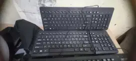 Keyboard komputer mulus branded original bagus awet