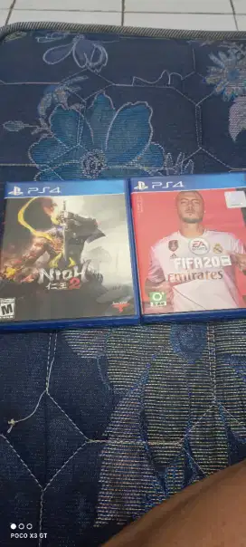 Kaset ps 4 nioh2 dan fifa 20