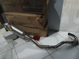 Knalpot stainless klx