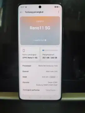 Oppo RENO 11 5G 8/256 + charger