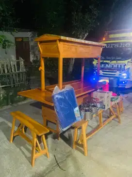 Gerobak Angkringan jg Melayani Pesanan Grobak Bakso Mie Bubur Sate dlL