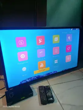 Tv LED Sharp Aquos 32 inch msh mulus bgt
