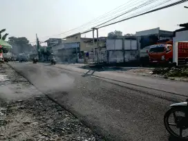 Disewakan tanah jl raya Purwomartani Kalasan cocok resto,bengkel dll