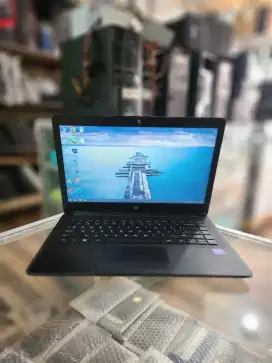 laptop HP tipis celeron Ram 16GB ssd 128Gb super mulus mantul