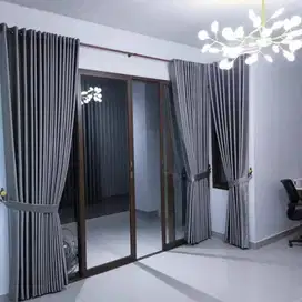 Pusat Tirai Gorden Jendela Gordyn Mewah Hordeng Model Terbaru Murah