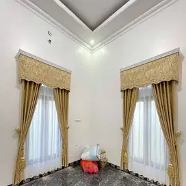 Pesanan Tirai Gorden Jendela Gordyn Mewah Hordeng Model Terbaru Murah