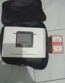 MAX 6 PENGOCOK DAN PEMBAGI KARTU OTOMATIS