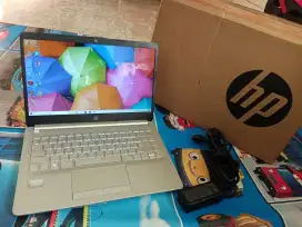 Laptop Hp 14s Keyboard Backlite MENYALA Murah Siap Pakai Lengkap Dus